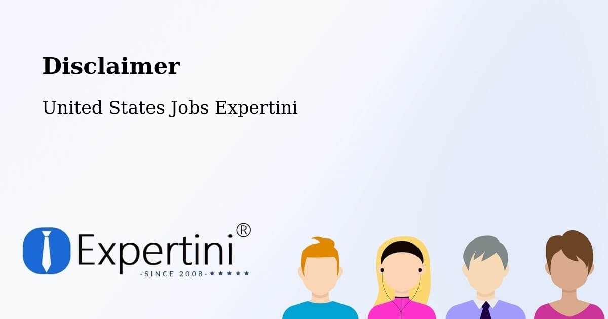 Disclaimer – Orlando - United States Jobs Expertini